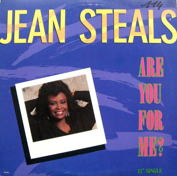 Jean Steals : Are You For Me? (12", Single, Glo)