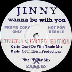 Jinny : Wanna Be With You (2x12", Ltd, Promo)