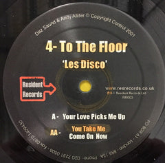 4 - To The Floor : Les Disco (12")