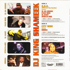 King Shameek : D.R.S. (Different Rap Species) / City Wise (12")