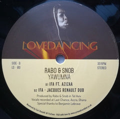 Rabo & Snob - Yawumna EP - Lovedancing – LD03