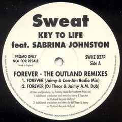 Key To Life Feat. Sabrina Johnston : Forever - The Outland Remixes (12", Promo)