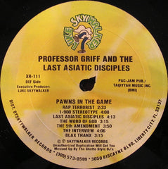 Professor Griff And The Last Asiatic Disciples : Pawns In The Game (LP, Album)