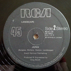 Landscape : Einstein A Go-Go (12", Single, RP, Bla)