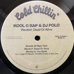Kool G Rap & D.J. Polo : Wanted: Dead Or Alive (4xLP, Album, RE, S/Edition)
