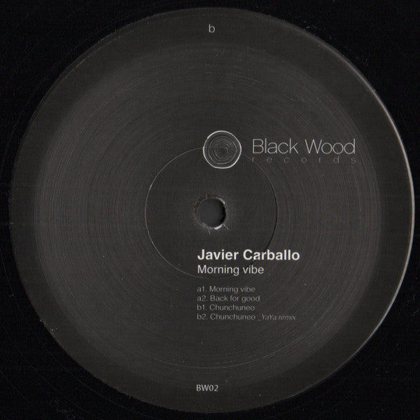 Javier Carballo : Morning Vibe  (12")