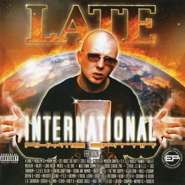 Late : International Rhyme Spittin' (CD, EP, Ltd)