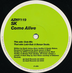 SK (2) : Come Alive (12")