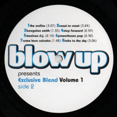 Various - Blow Up Presents Exclusive Blend Volume 1 Blow Up Records BlowUp006LP