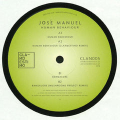 Josè Manuel : Human Behaviour (12")