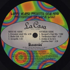 Larry Heard Presents Ona King : Premonition Of Lost Love (12")