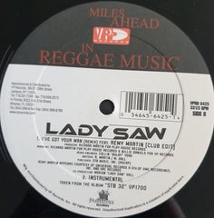 Lady Saw : I've Got Your Man (Remix) (12", Single)