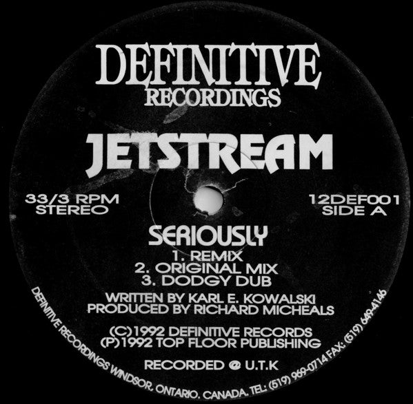 Jetstream : Seriously (12")