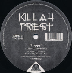 Killah Priest : Gun For Gun (Rivers Of Blood) / Happy (12")