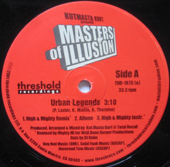 Kut Masta Kurt Presents Masters Of Illusion : Urban Legends / Let Me Talk To You (12")