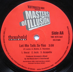 Kut Masta Kurt Presents Masters Of Illusion : Urban Legends / Let Me Talk To You (12")