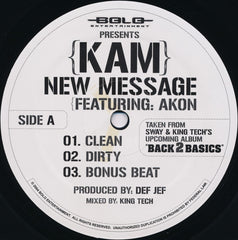 Kam (2) / J.U.I.C.E. : New Message / Ill Hip Hop (12")