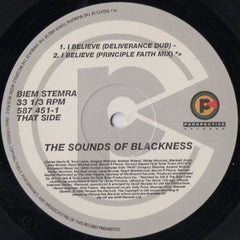 The Sounds Of Blackness* : I Believe (12", Single)