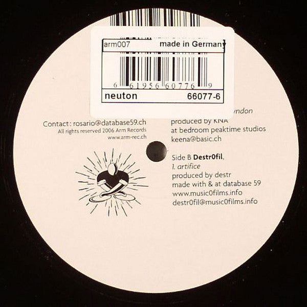 KNA / Destr0fil : Sweat It Out Mr Lyndon / Artifice (12")