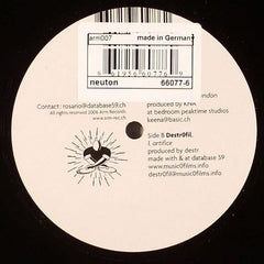 KNA / Destr0fil : Sweat It Out Mr Lyndon / Artifice (12")