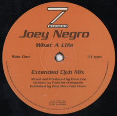 Joey Negro : What A Life / Universe Of Love (2x12", Promo)
