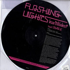 Kanye West Feat. Dwele : Flashing Lights (12", Single, Pic)