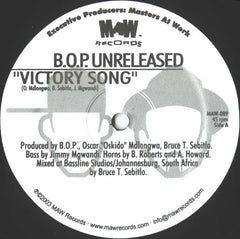 B.O.P.* : B.O.P. Unreleased - Victory Song & Zimbi'Ndaba (12")