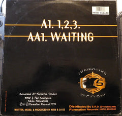 Keen : 1,2,3. (DJ-SS Rmx) / The Battle Frontier (12")
