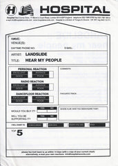 Landslide : Hear My People (12", Promo)