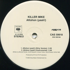 Killer Mike : Akshon (Yeah!) (12")