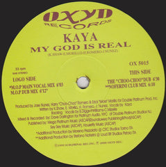 Kaya : My God Is Real (12", Maxi)