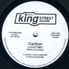 Carlton : Lovetime (2x12", Promo)