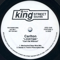 Carlton : Lovetime (2x12", Promo)