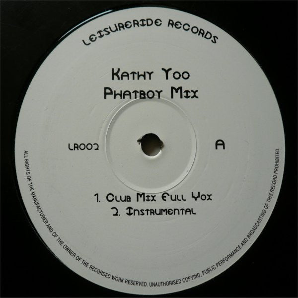 Kathy Yoo : Stay Out Of My Way! (12")