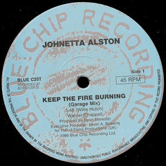 Johnetta Alston : Keep The Fire Burning (12")
