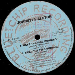 Johnetta Alston : Keep The Fire Burning (12")