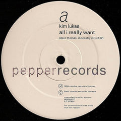 Kim Lukas : All I Really Want (12", Promo)