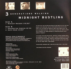 3 Generations Walking : Midnight Bustling (12")