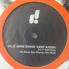 Julie Anne Evans : Keep Kissin (12", Ltd, Promo)