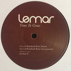 Lemar : Time To Grow (12", Promo)