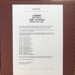Lemar : Time To Grow (12", Promo)