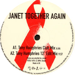 Janet* : Together Again (12", Promo)