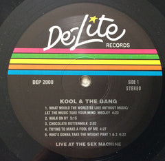 Kool & The Gang : Live At The Sex Machine (LP, Album, RE, Gat)