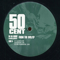50 Cent : In Da Hood / 8 Mile Road (G-Unit Remix) (12", Promo)