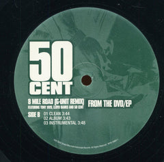 50 Cent : In Da Hood / 8 Mile Road (G-Unit Remix) (12", Promo)