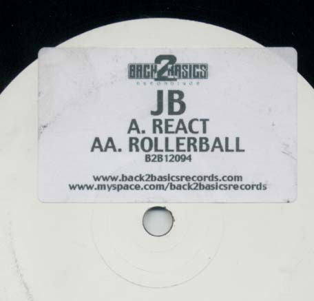 JB : React / Rollerball (12", Promo)