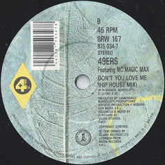 49ers : Don't You Love Me (7", Single, Pap)