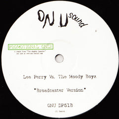 Lee Perry Ft Roots Manuva & LSK Vs. The Moody Boys : International Broadcaster (12", Promo)