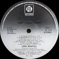Lena Martell : Lena's Music Album (LP, Album)