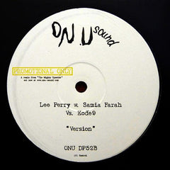 Lee Perry W. Samia Farah Vs. Kode9 : Yellow Tongue (12", Ltd, Promo)